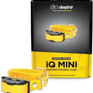 Dogtra iQ Mini Additional Receiver Rechargeable Waterproof Mini Remote Dog Training E-Collar