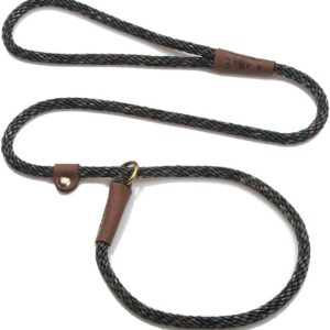 Mendota Pet Slip Leash - Dog Lead and Collar Combo - Made in The USA - Camo, 3/8 in x 6 ft - for Small/Medium Breeds